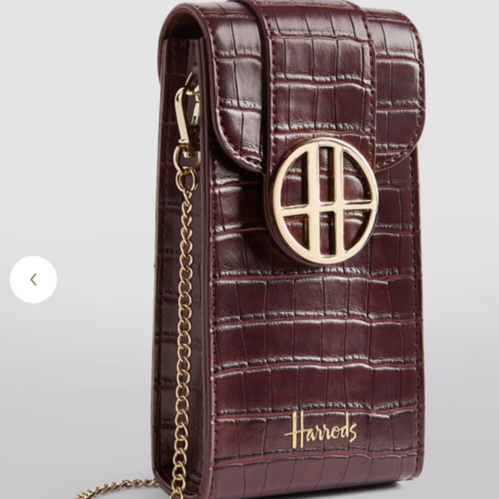 Harrods Croc-Embolished Nano Bag - Picture 6 of 7